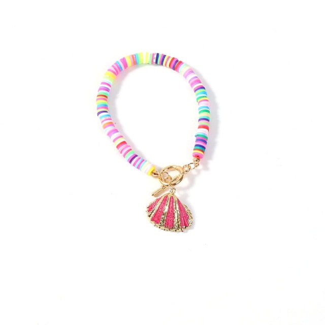 Alloy Shell Pendant Necklace for Women