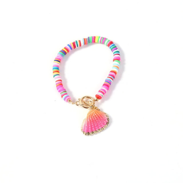 Alloy Shell Pendant Necklace for Women