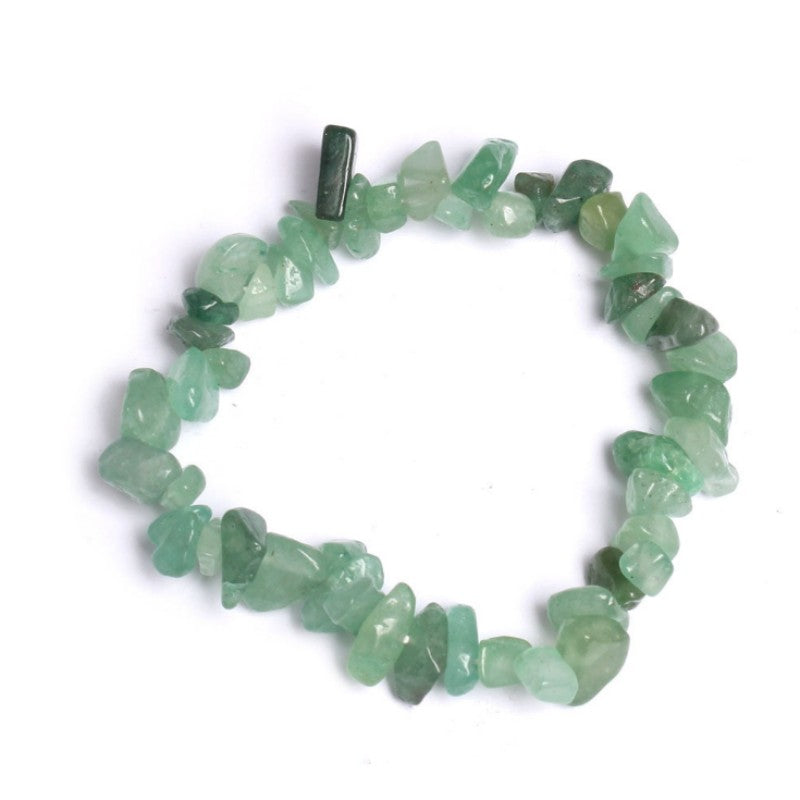 Fashion Natural Crushed Stone Couple Bracelet