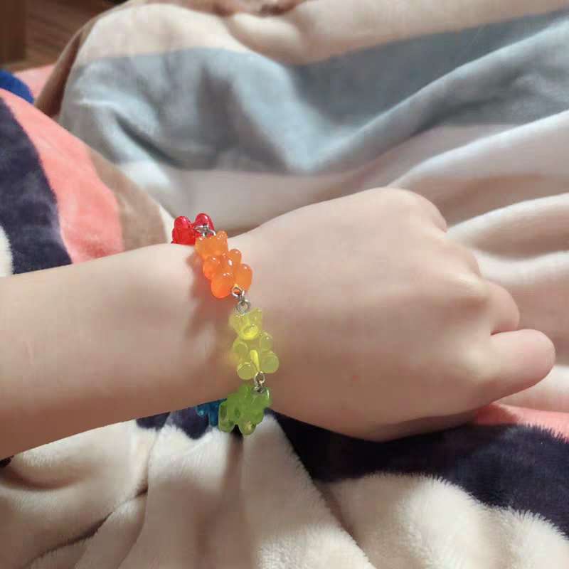 Cartoon Rainbow Candy  Bracelet