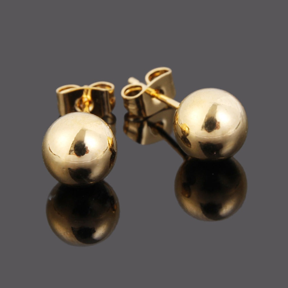 Ball Round Pendant Necklace   Jewelry set