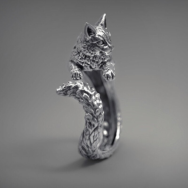 Charming Cute Cat  Ring Women
