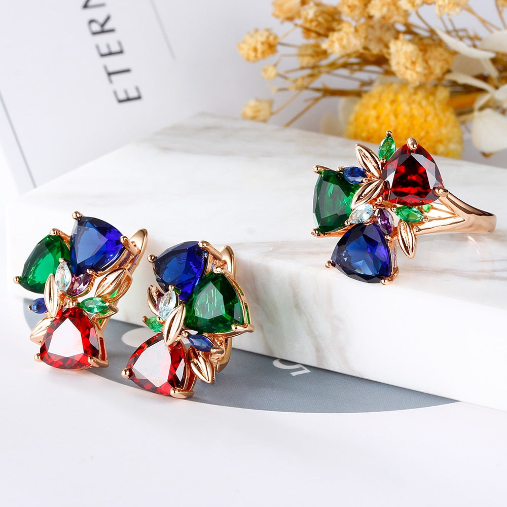 Colorful Ceramic Wedding Rings For Women