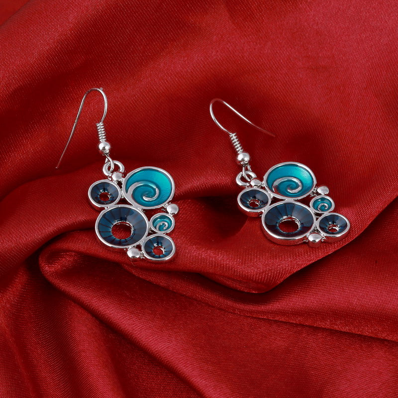 Dark Blue Charming Jewelry Set For Women