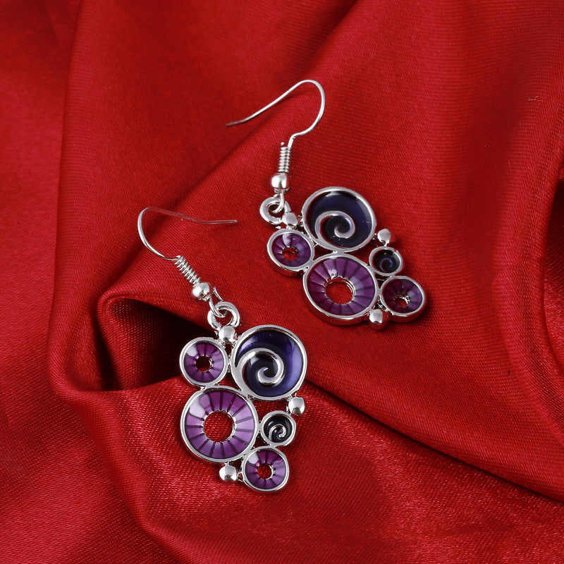 Dark Blue Charming Jewelry Set For Women