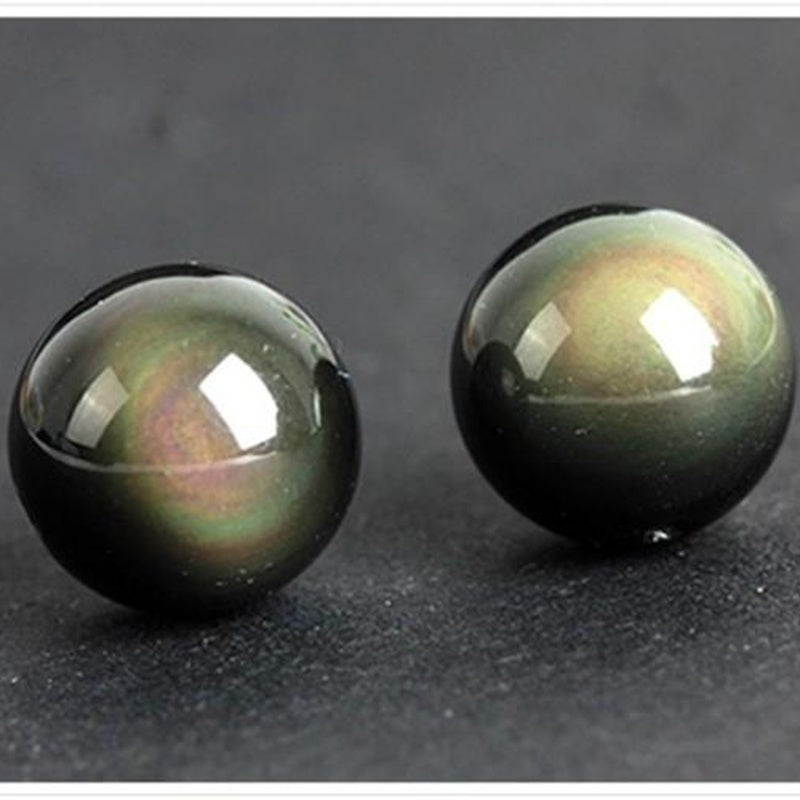 Natural Stone Obsidian Bracelet