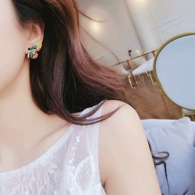 New Fashion Butterfly Wings Earrings