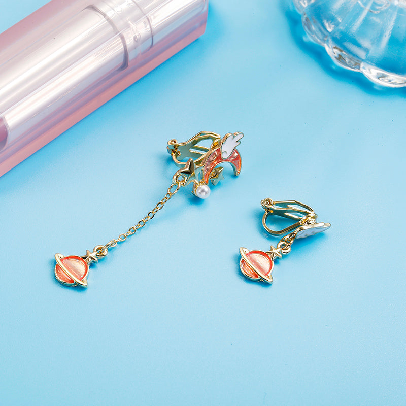 New Korean Creative Clip On Earrings