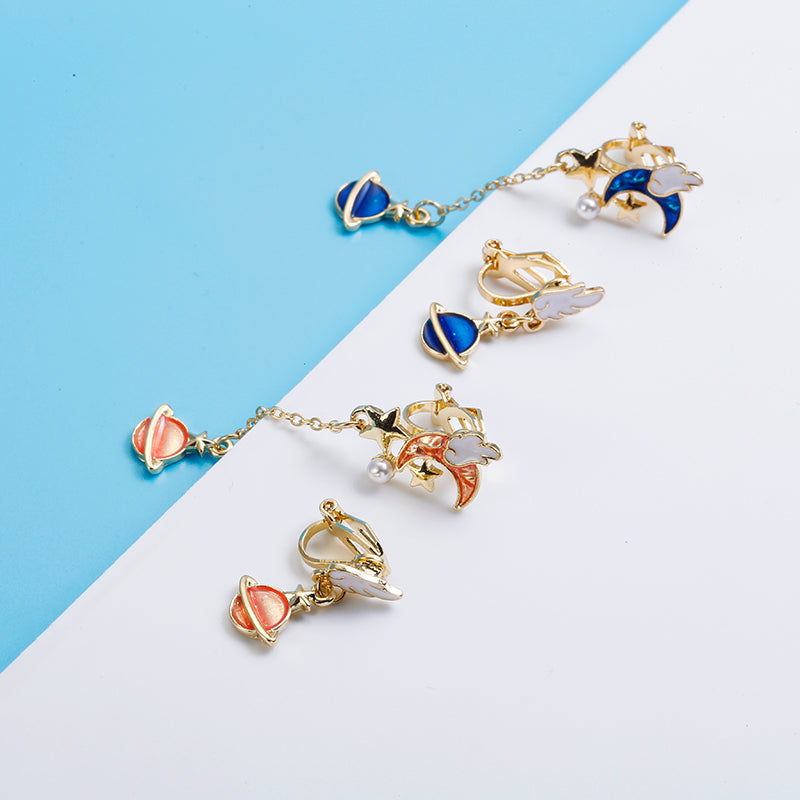 New Korean Creative Clip On Earrings