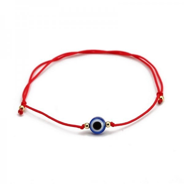 Turkish Evil Eye Red Thread String Bracelet For Women
