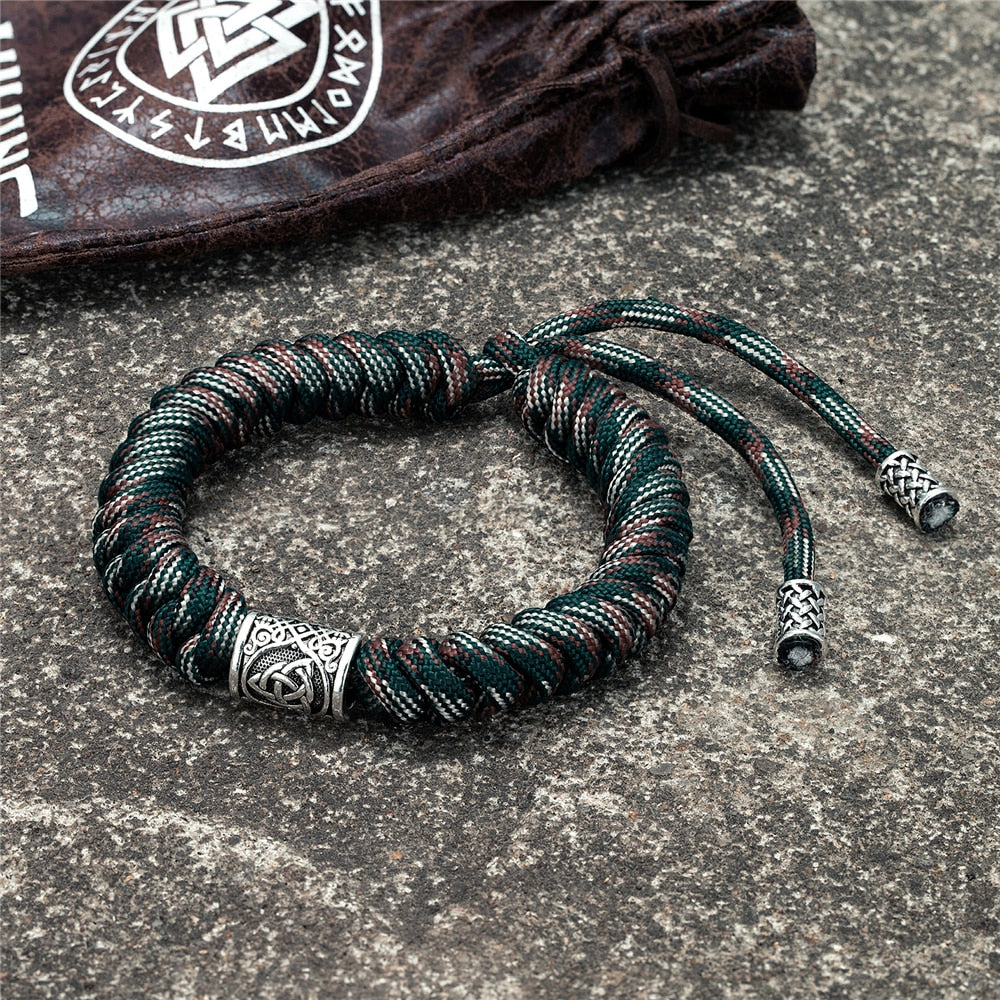 Nordic Vikings Runes Beads Bracelets