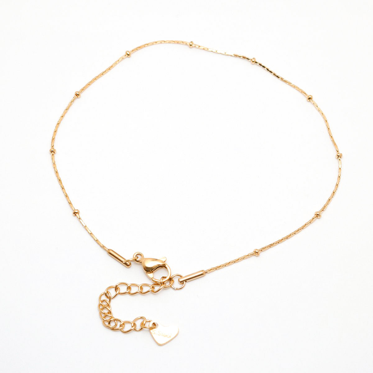 304 Stainless Steel Anklet Gold Color For Women