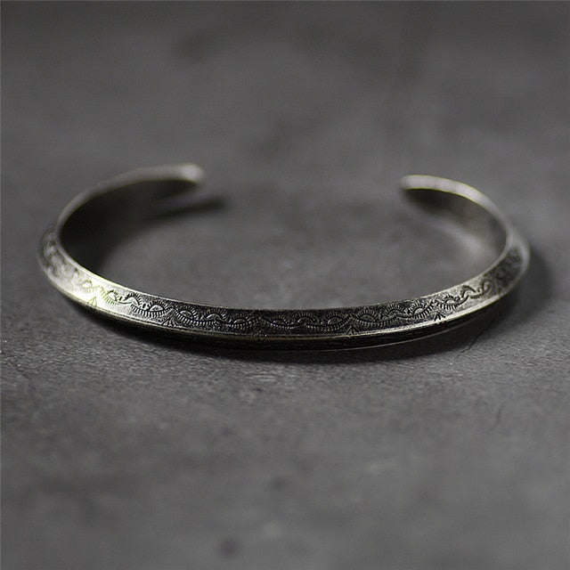 Vikings Vegvisir Simple Cuff Bracelets
