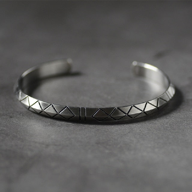 Vikings Vegvisir Simple Cuff Bracelets