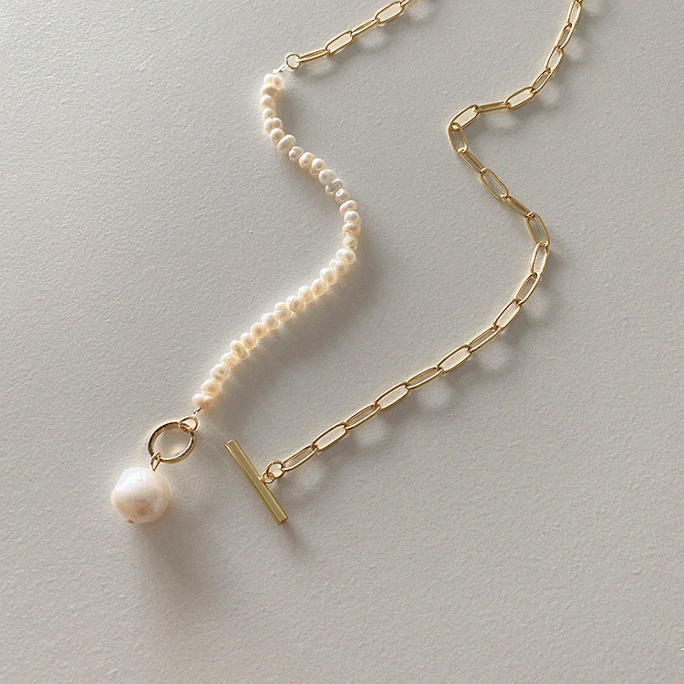 Elegant Natural Freshwater Pearl Necklace
