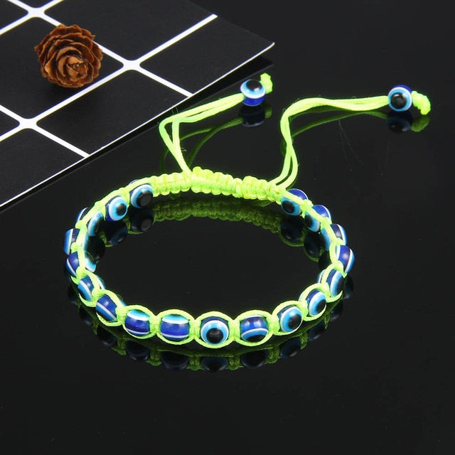 Turkish  Handmade Blue Lucky Eye Bracelet for Women
