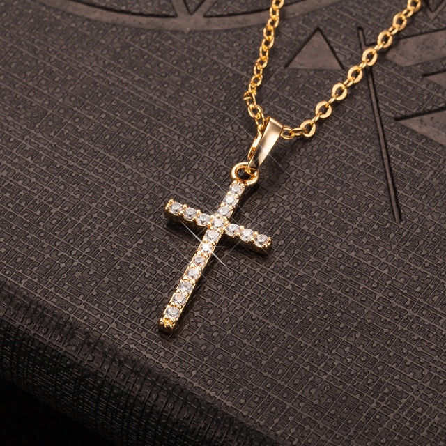 Fashion Simple Cross Necklace