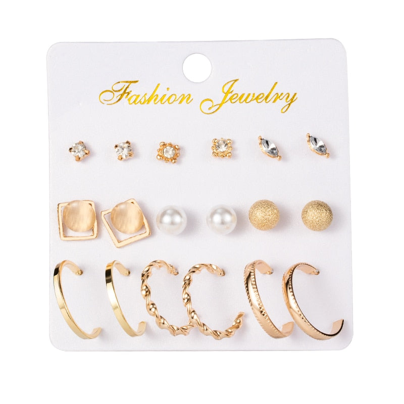 Hot Sale Fashion Bohemian Earrings Set