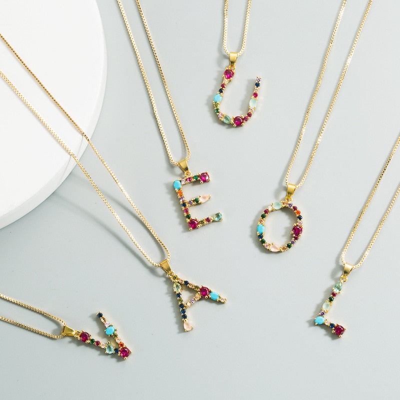 26 English Letter Necklace