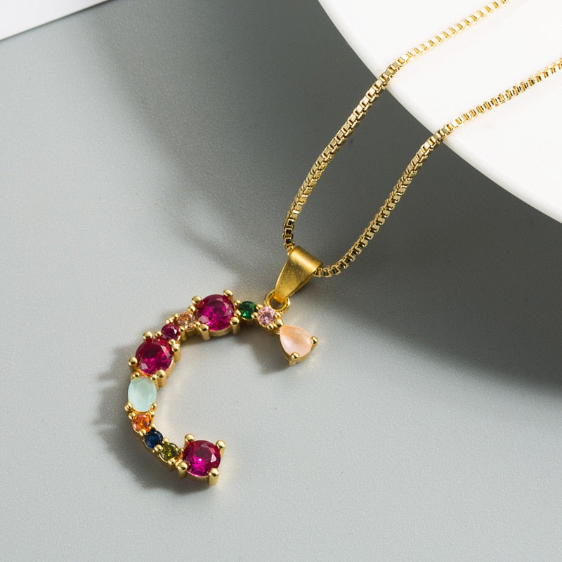 26 English Letter Necklace