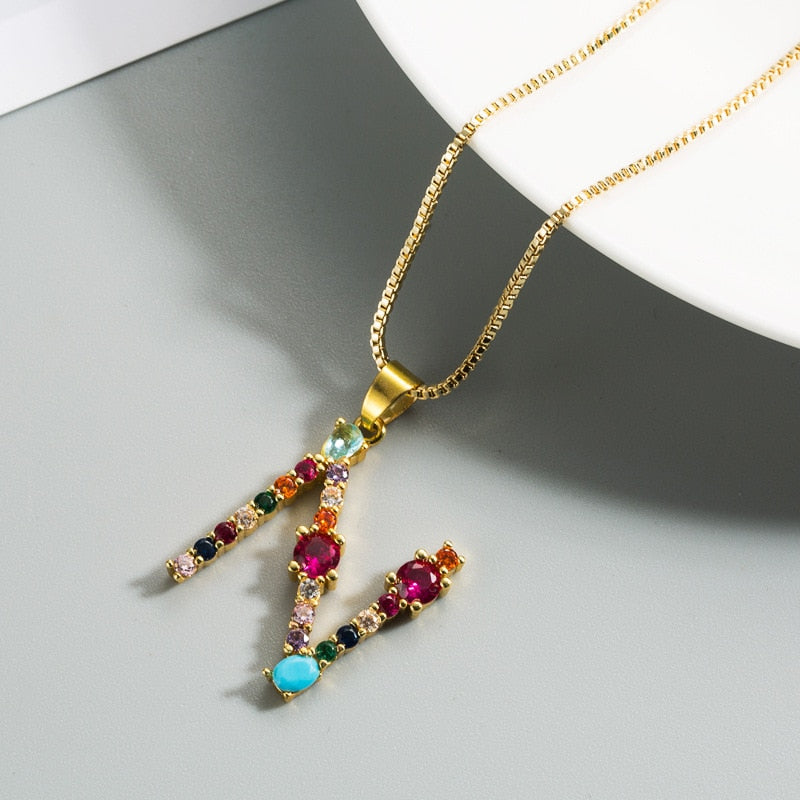 26 English Letter Necklace