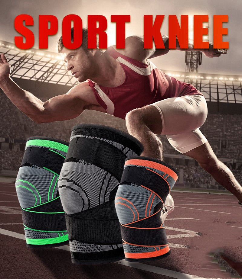 1 Pair Sports Compression Knee Pad Wrap