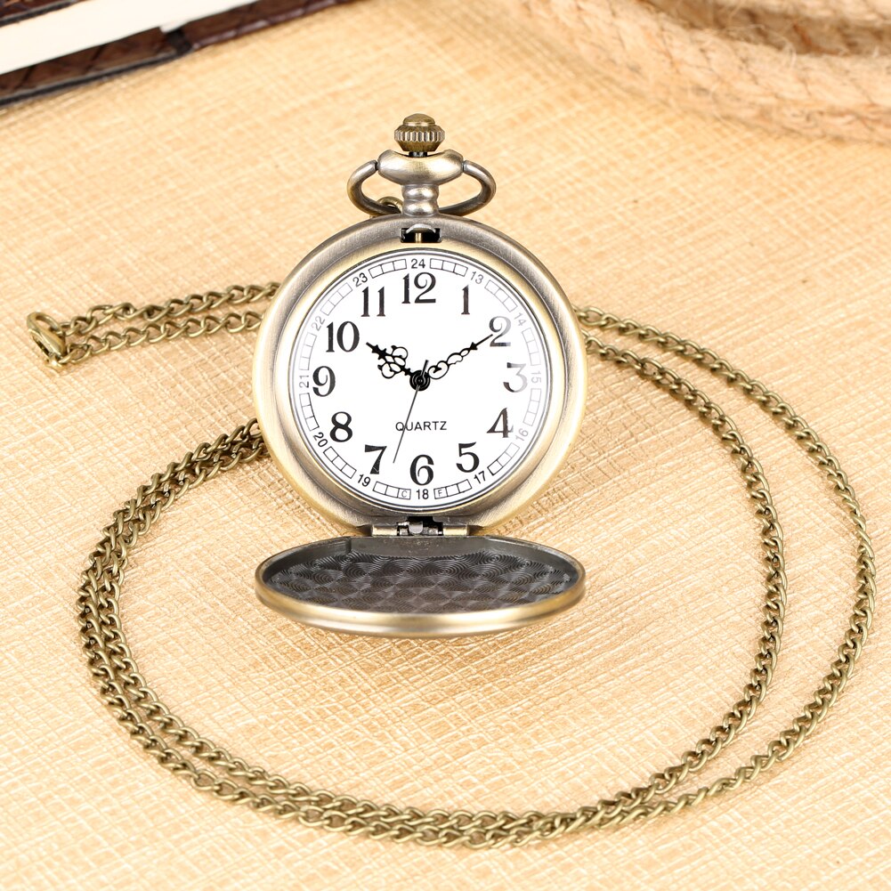 Attractive Clock Pocket Watch Men Clock
