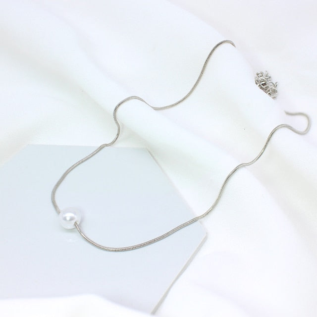 Women Neck Chain Gold Color Choker Necklaces