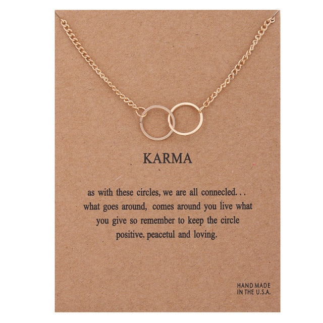 Clover Unicorn Luck Pendant Necklaces
