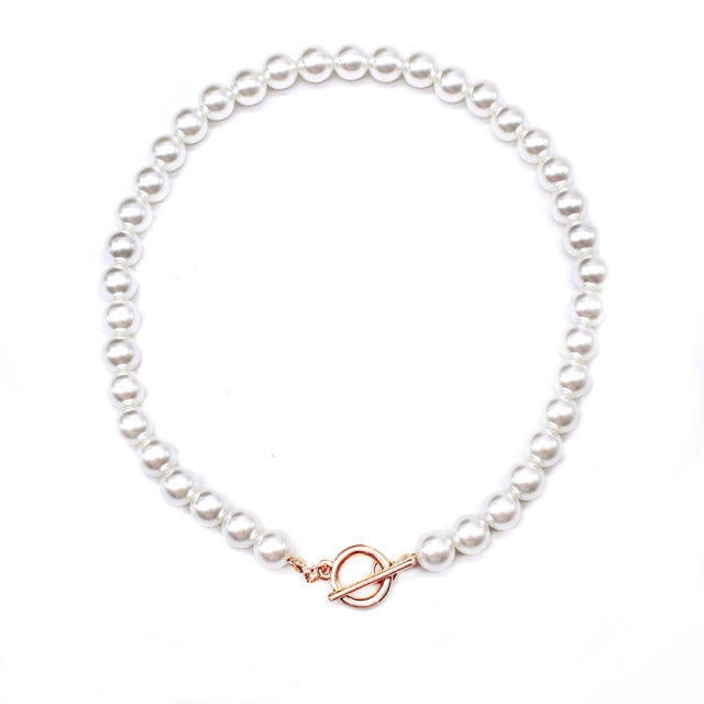 Punk Neck Chain Gold Color Kpop On the Neck Pendant