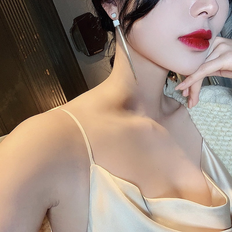 Korean Sweet Butterfly Rhinestone Earring