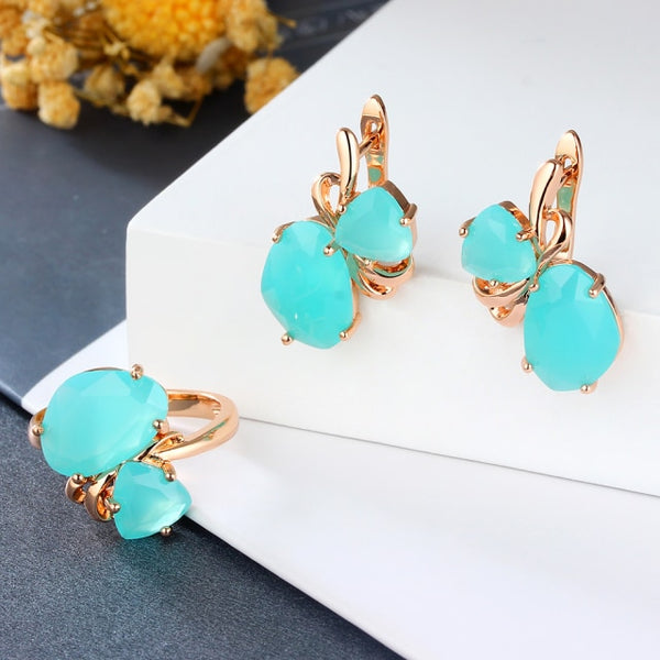 Conjunto de joyas de tendencia de pendientes