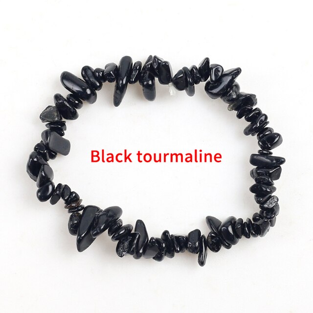 Irregular Natural Crystals 7 Chakras Stone Bracelet