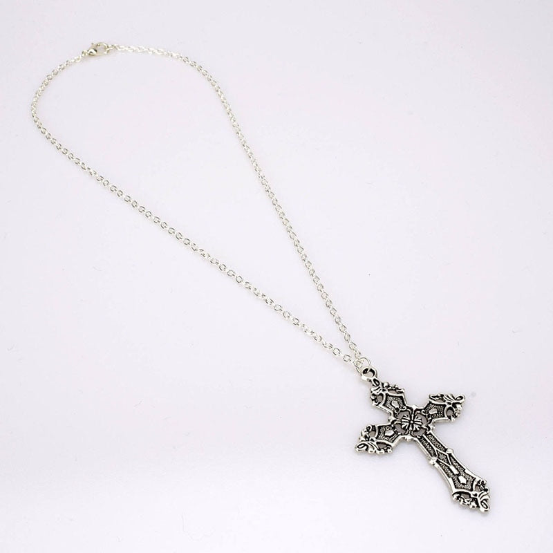 Fashion Vintage Cross Pendant Necklace
