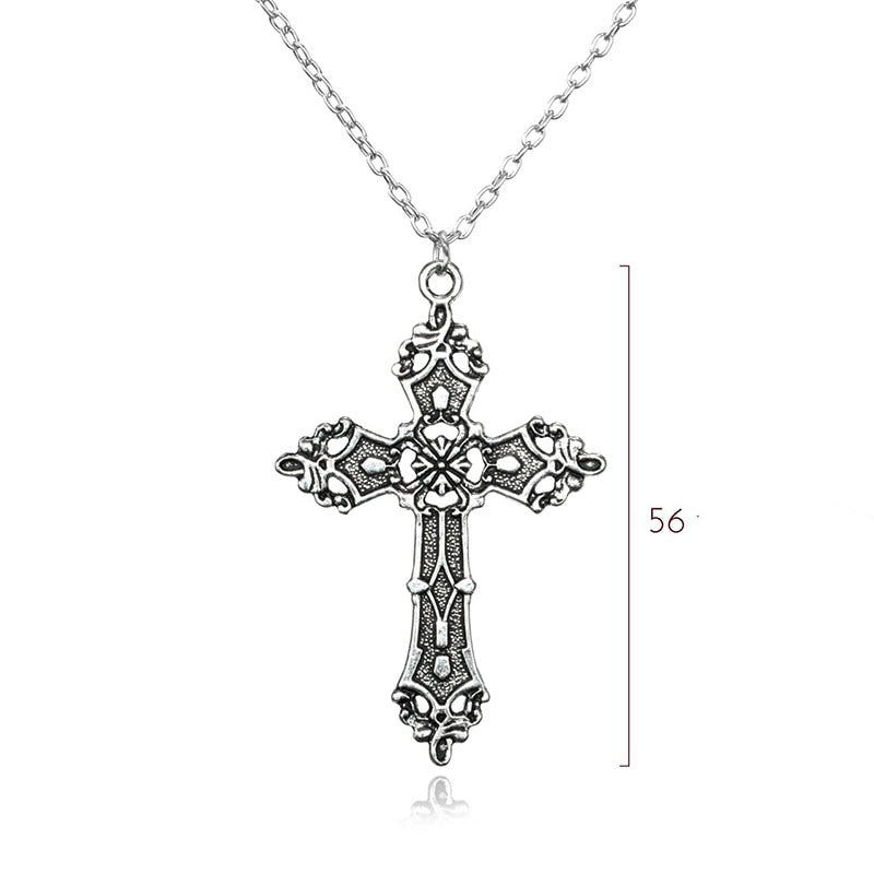 Fashion Vintage Cross Pendant Necklace