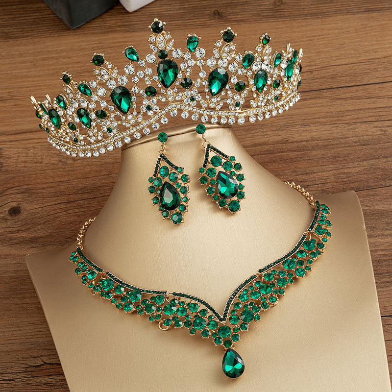 Gorgeous Crystal AB Bridal Jewelry Sets