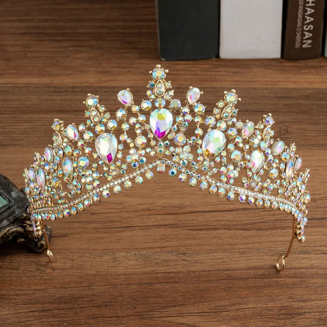 Gorgeous Crystal AB Bridal Jewelry Sets