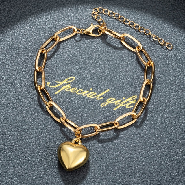 Fashion Gold Multilayer Chain Bracelets For Women