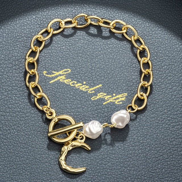 Fashion Gold Multilayer Chain Bracelets For Women