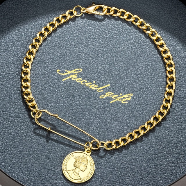 Fashion Gold Multilayer Chain Bracelets For Women