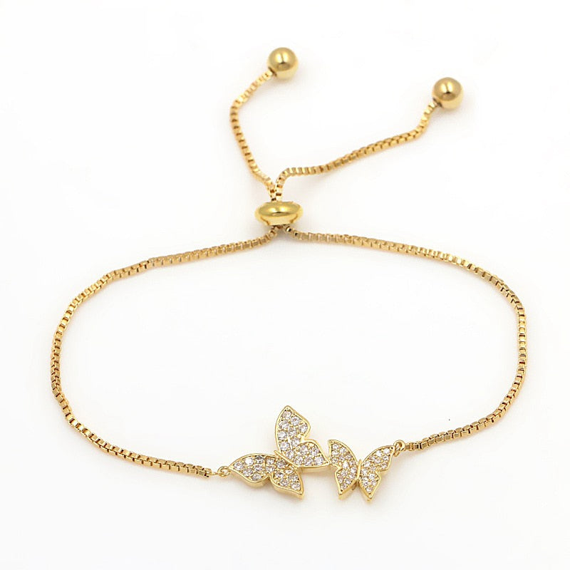 Trendy Classic Elegant Butterfly Bracelet