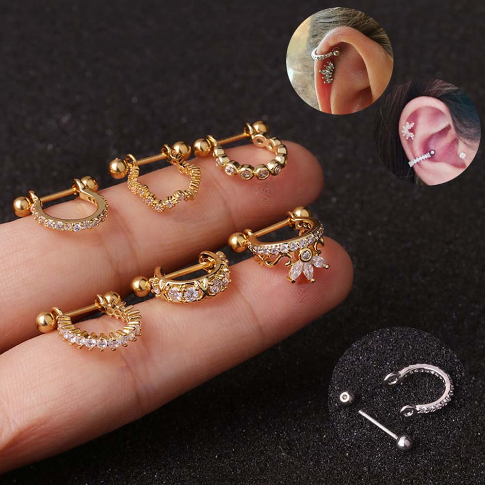 Stainless Steel Ear Piercing Barbell