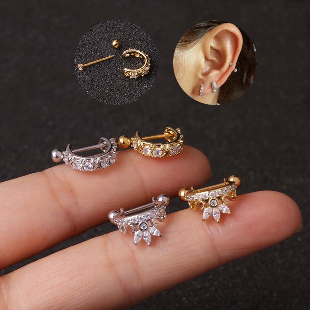 Stainless Steel Ear Piercing Barbell