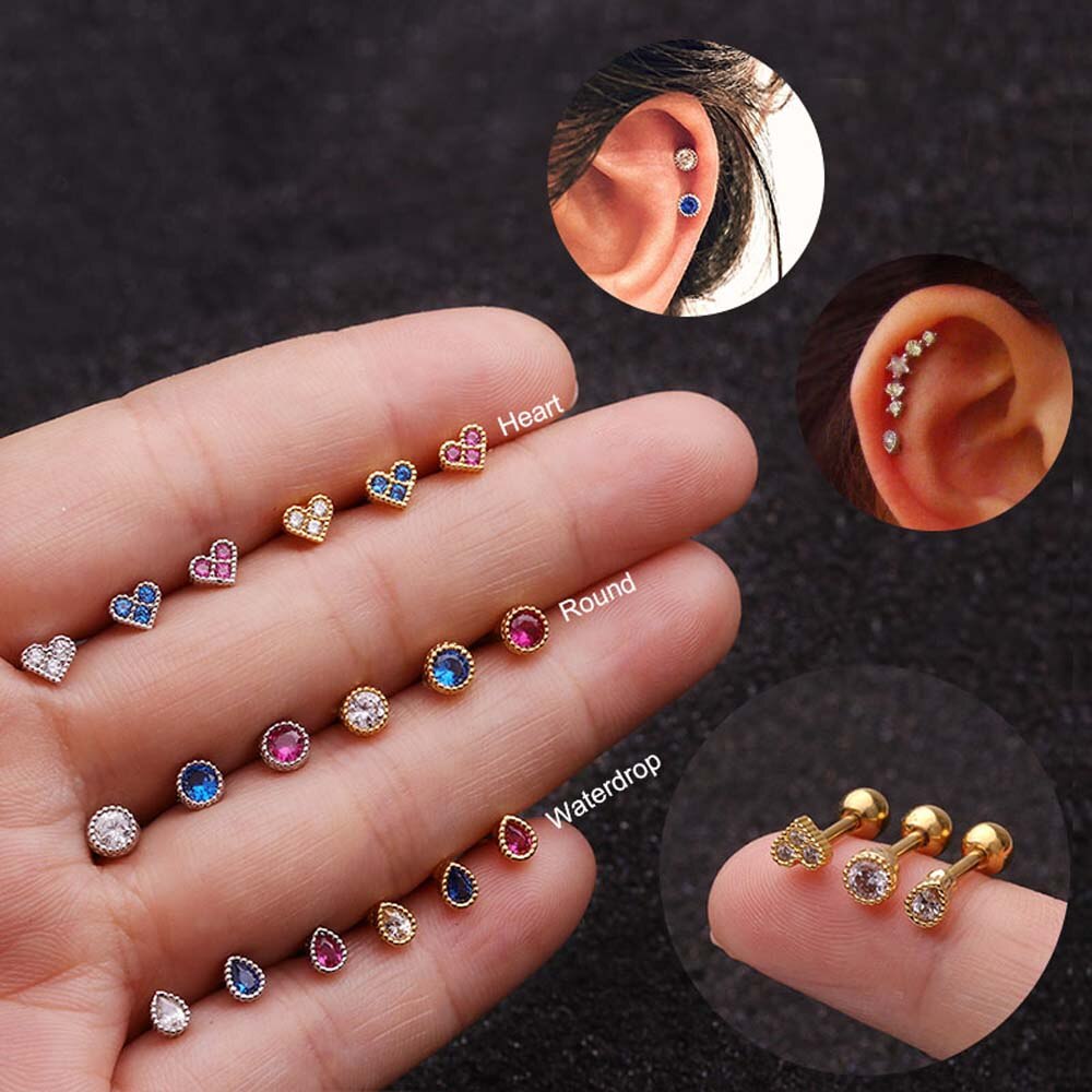 Stainless Steel Ear Piercing Barbell