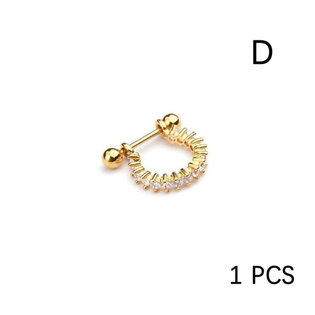Stainless Steel Ear Piercing Barbell