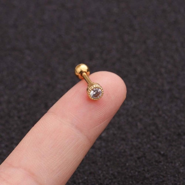 Stainless Steel Ear Piercing Barbell