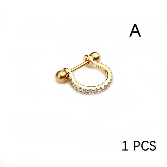 Stainless Steel Ear Piercing Barbell