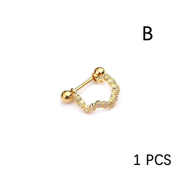 Stainless Steel Ear Piercing Barbell