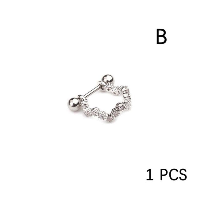 Stainless Steel Ear Piercing Barbell