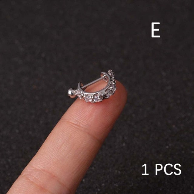 Stainless Steel Ear Piercing Barbell
